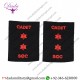 Ordinary Cadet - 2 Star epaulette for the Sea Cadet Corps Ceremonial Military Uniforms Accessories