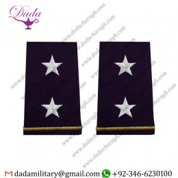 Soft Shoulder Board Epulette Army Epaulet Small Major General