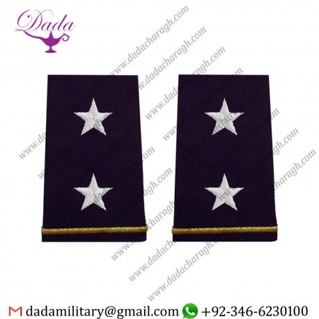 Soft Shoulder Board Epulette Army Epaulet Small Major General