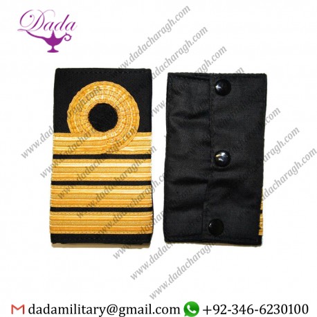 Soft Shoulder Epulette RN Captain Lace Slides