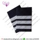 Soft Shoulder board Epulette Embroidery Epaulettes 3 Bar Silver