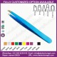 COLOR PRINT TWEEZER,EYE BROW TWEEZER, BRANDED STAINLESS STEEL TWEEZERS