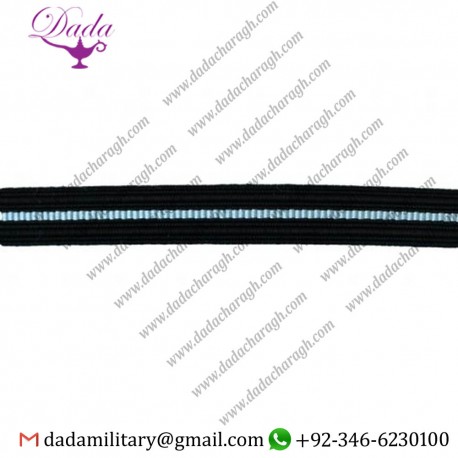 13mm Flying Officer Air Force Officer's Cuff Rank Uniform Jacket Braid Ribbon