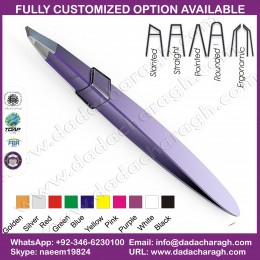 CUTE BEAUTY SERIES STAINLESS STEEL EYEBROW TWEEZERS, PURPLY COLOR TWEEZER