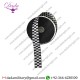 Black and White Diced Braid, 4.5cm 40mm Lace,trim, Police, Scots, Army, Military