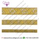 Braid white with gold Galloon Lace Braid trim tresse