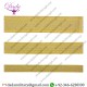 Hilt gold with silver gallon lace trim braid tresse