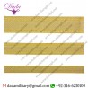 Hilt gold with silver gallon lace trim braid tresse