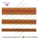 Hilt red with gold gallon lace trim braid tresse