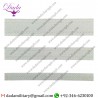 Hilt white with silver gallon lace trim braid tresse