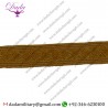 DAK Army braid trim Brown Tresse