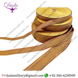 Damascus gold braid trim tresse lace galon