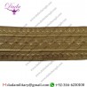 Gold Army Lace,  5cm,50mm, 2 inches, Military, Uniform, Fancy, Household Cavalry,