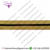 Gold Black Braid  Army, Military, Uniform, Costume, Fancy Dresses 14 Mm