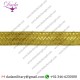Gold Braid Metallised Polyester Masonic Lace trim Mylar