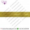 Gold Braid Metallised Polyester Masonic Lace trim Mylar