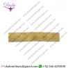Gold Zigzag 25mm Braid Trim Gallon
