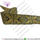 Golden And Blue 40mm Braid Trim Gallon