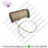 Tawny Gold Metallic Flat Cord 5mm