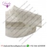 Zigzag Pattern Silver Bullion Wire Braid Trim