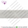 Braid 43 mm Sliver Metallised Polyester Masonic Lace Mylar tresse Lace