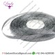 Dark Silver Grosgrain Style Military braid Trim