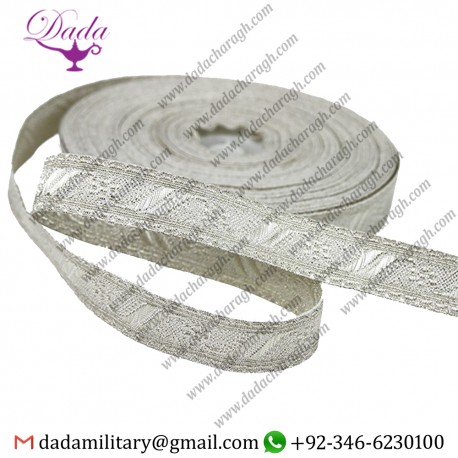 French Silver Braid