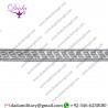 Light Weight Braid Silver mylar 9 mm Rank marking Lace tresseTrim