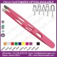 PINK WITH HOLE TWEEZER, EYEBROW STAINLESS STEEL TWEEZER