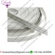 Pale Silver Double Stripe Military  Bullion Braid tresse Trim