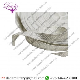 Pale Silver Halen  Bullion Trim Braid