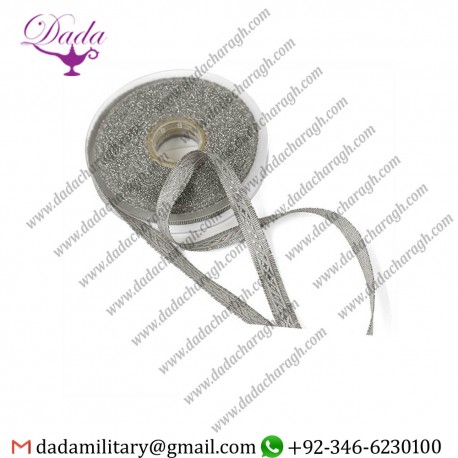 Military Silver Naval Braid Lace