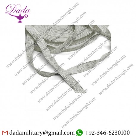 Silver Military Gold Braid Shamrock Lace Trim