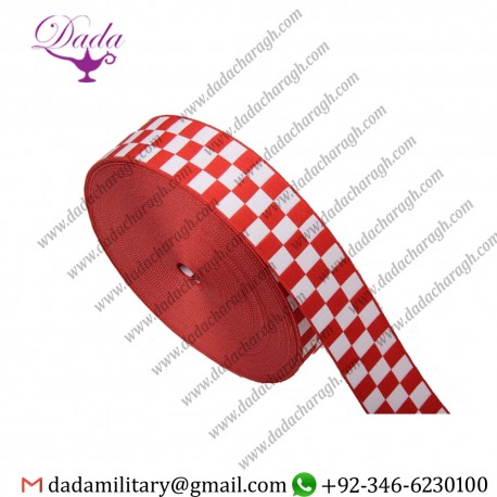Red and White, Assorted City of London Police Cap Ribbon