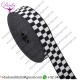 White and Black Cap Ribbon braid