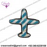 China Bullion Wire Hand Embroidery Small Aeroplan brooch