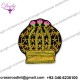 Crown Bullion Wire Brooch  Hand Embroidery Bullion Wire Crown Brooches