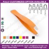 TWEEZERS WITH  SLANT TIP - DUAL PURPOSE EYEBROW GROOMING PRODUCT (ORANGE)
