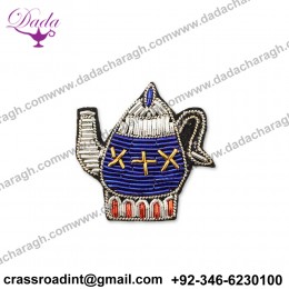 Embroidery Brooch Special Design Custom Pin On Embroidery Patches For Dresses Decoration