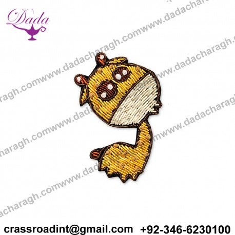 Bullion Embroidered Blazer Crest Patch