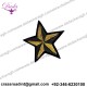 Star Bullion Wire Brooch Pin Hand Embroidery Brooch Badges Bullion Wire Fashion Jacket Embroidered Patches