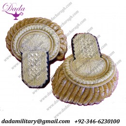 Chess And Spider Web, Napoleonic Officer Gold Epaulettes