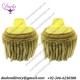 Gold Bullion Shoulder Epaulettes With Heavy Spiral Fringe, marching Band Epaulet Boards