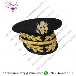 Dress Blue Army General Service Cap