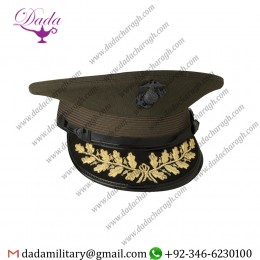 Green Cap Marine Corps General Service Cap
