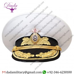 Navy Fleet Hat Russian Parade Admiral Visor Cap