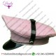 Gay Chain Cap Party Hat, Real Leather Pink Leather Biker, peaked, muir, army, police