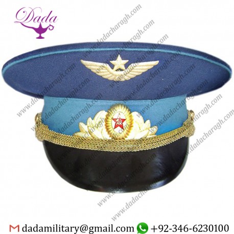 Parade Officer Russian Air Force Visor Cap
