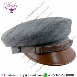 Cabbie Chauffeur Train Conductor Coachman Railway Gatekeeper Cabby hat, Peaked Cap