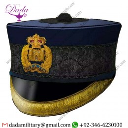 Hand Embroidery The Suffolk Regiment Forage Cap 1802 To 1902 Replica